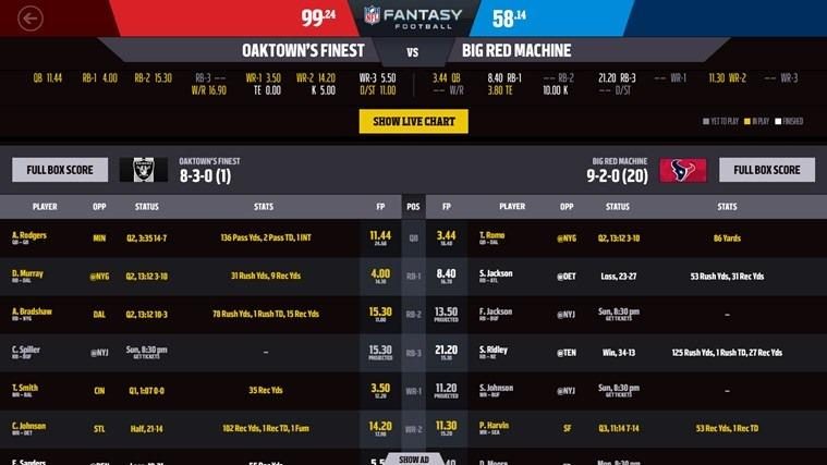 windows nfl fantasy football app