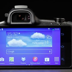 Samsung Galaxy NX menu