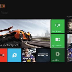microsoft xbox one review interface home