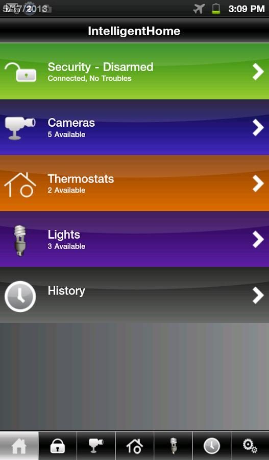 TWC IntelligentHome Android App