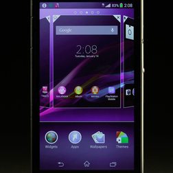 Sony Xperia Z1S review screen macro