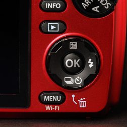 Olympus Stylus TG-3 back menu buttons