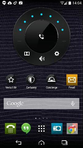 Vertu Signature Touch screenshot 1
