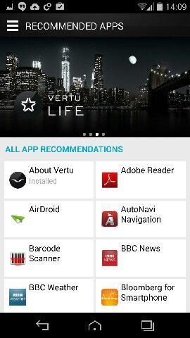 Vertu Signature Touch screenshot 12