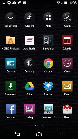 Vertu Signature Touch screenshot 3