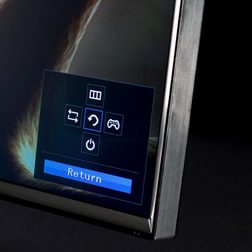 Samsung S27D590 screen corner