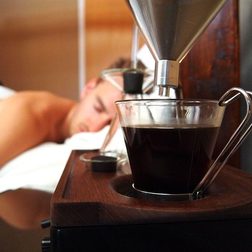 barisieur alarm clock wakes freshly brewed coffee 4