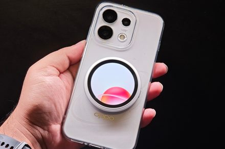 This Oppo phone has a wild 3D back, but its magnetic Bubble is the real party trick