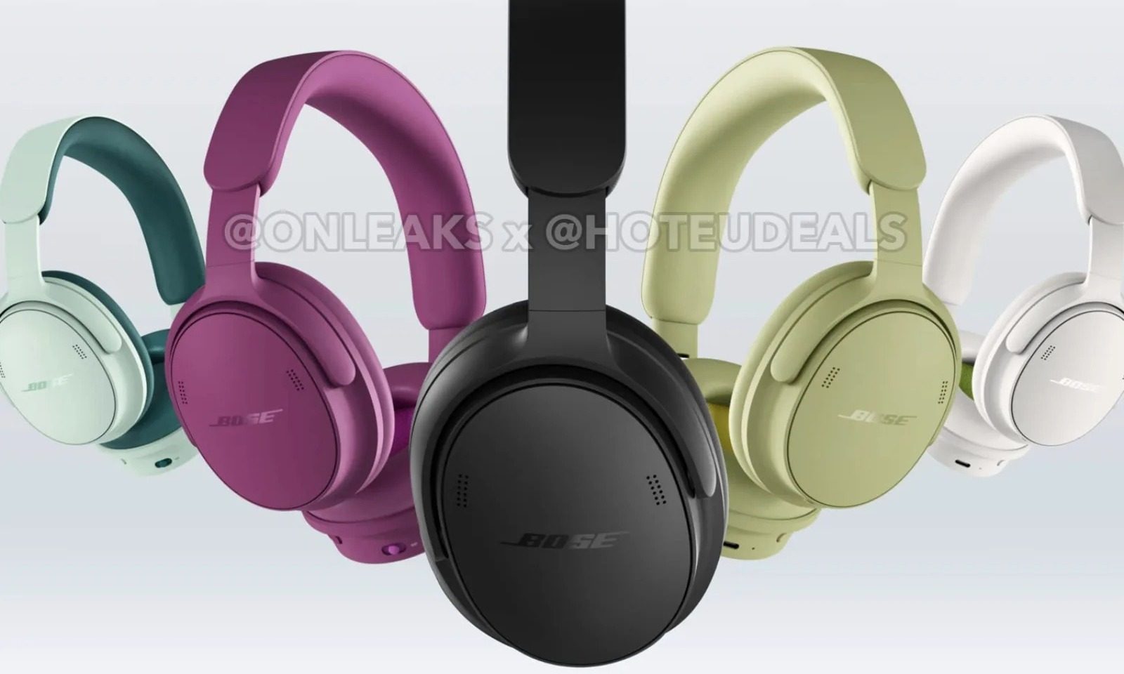 Bose&rsquo;s upcoming QuietComfort headphones appear online in six gorgeous colors