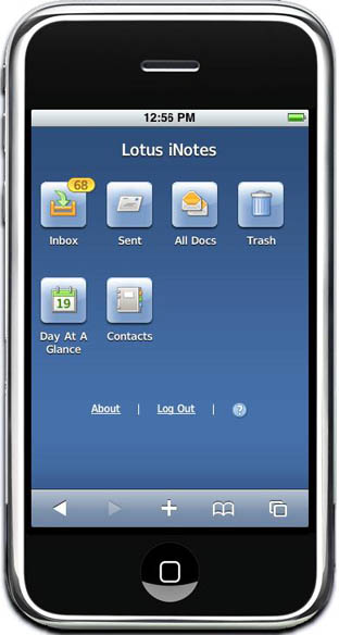 IBM expands Lotus Notes Mac support to iPhone (screenshots