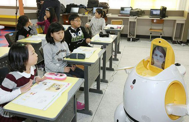 Znalezione obrazy dla zapytania korea english robot