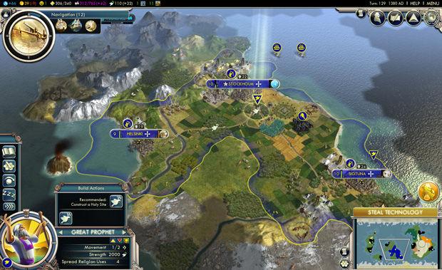 Civilization 5 Gods And Kings Pc Gameplay