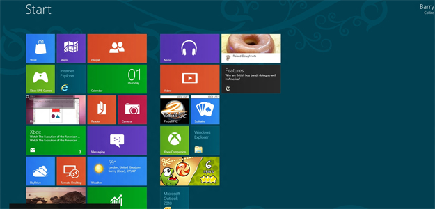 windows 8 new desktop