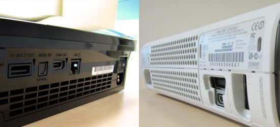PS3 and Xbox 360 Outputs