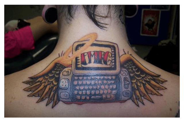 Sidekick Phone Tattoo
