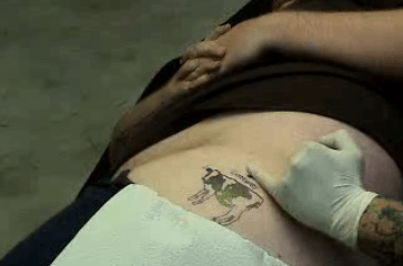 Gateway Cow Tattoo