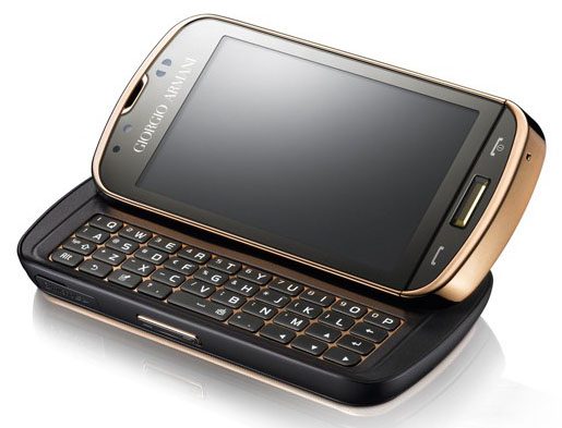 Giorgio Armani-Samsung smartphone
