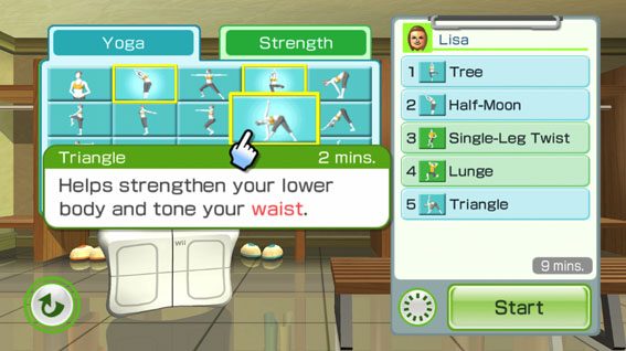 Nintendo Wii Fit Plus screenshot
