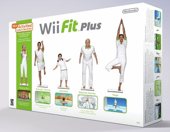 Nintendo Wii Fit Plus box