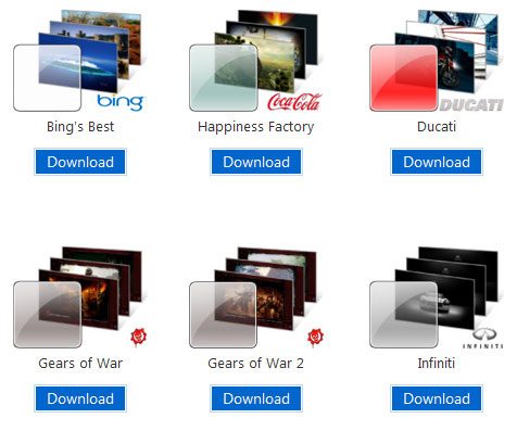 New Windows 7 Themes