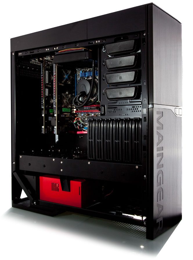 Maingear Shift (cover off)