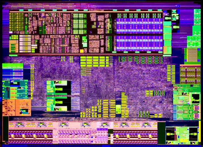 Intel Pinetrail Atom (die)