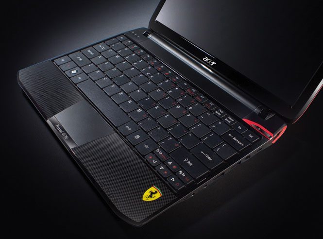 Acer Ferrari One notebok (Dec 2009)