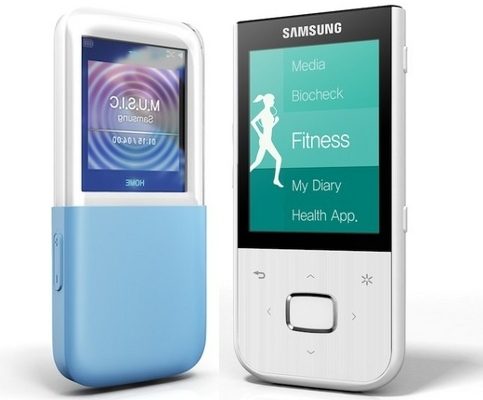 Samsung IceTouch and MyFit PMPs (CES 2010)