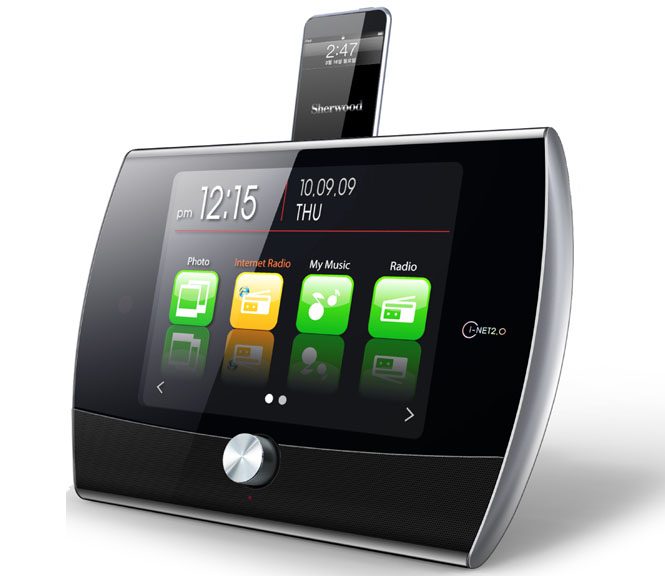 Sherwood iNet-2.0 iPod Dock/PhotoFrame/Internet Radio