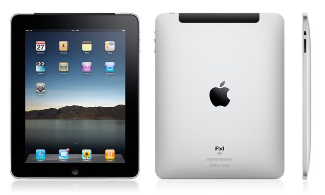 Apple iPad front back side