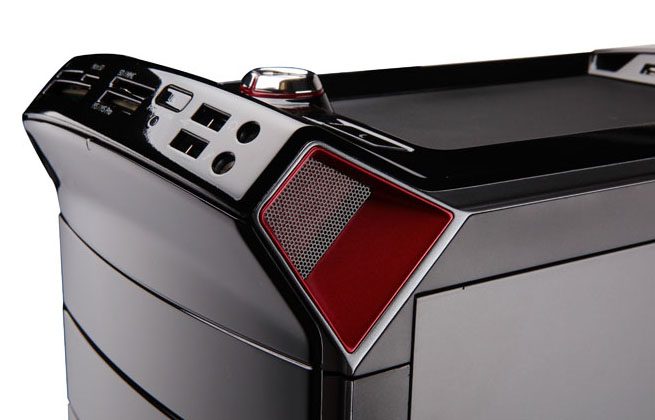 Gateway FX6831-03 gaming desktop top ports