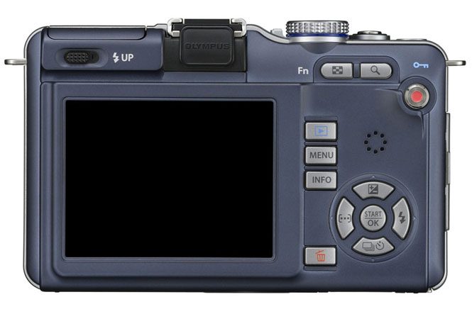 Olympus Pen E-PL1 (back)