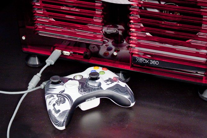 Origin "The Big O" Gaming PC w/Xbox 360 (Sept 2010) (detail)