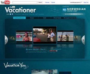 YouTube Vacation channel and Vacation You application