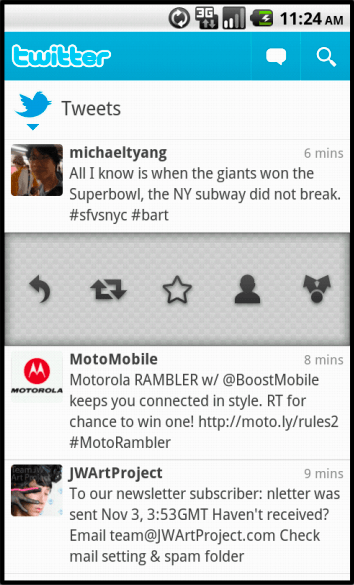 android twitter app