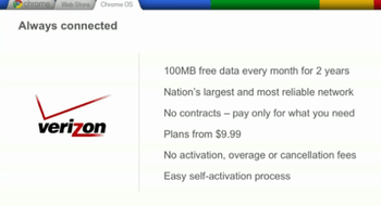 chrome os w verizon