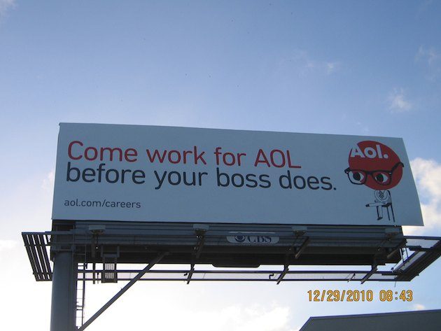 AOL billboard