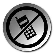 no cell phones