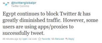 twitter - egypt