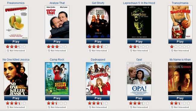 Netflix Selection