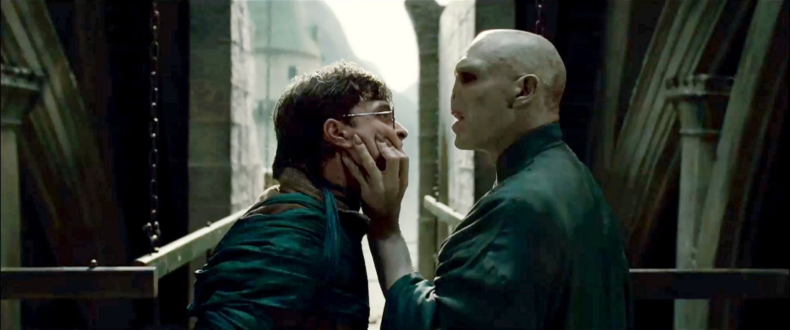Ralph Fiennes as Lord Voldemort.