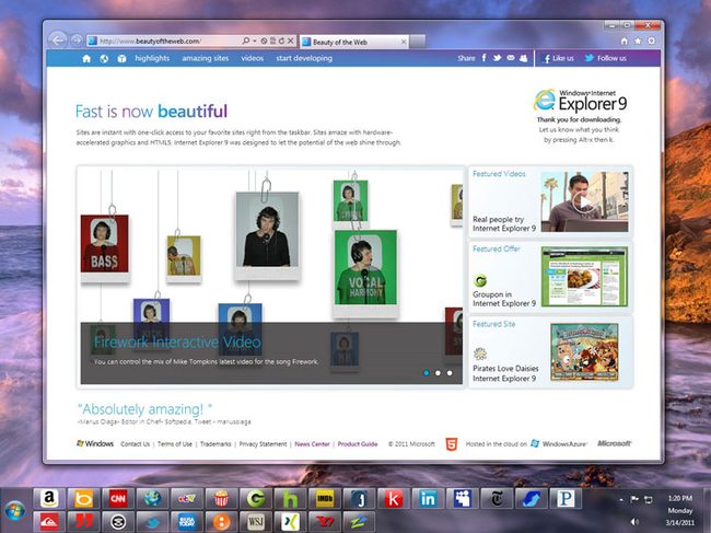 Internet Explorer 9