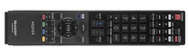 Sharp Aquos Quattron LC-60LE835U Remote