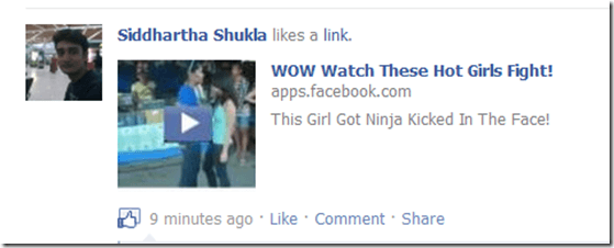facebook spam