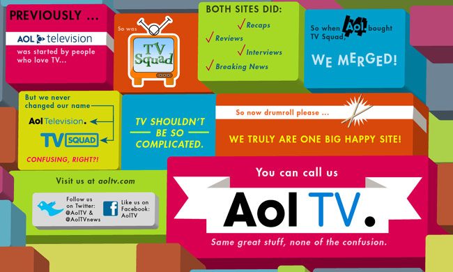 AOL TV infographic