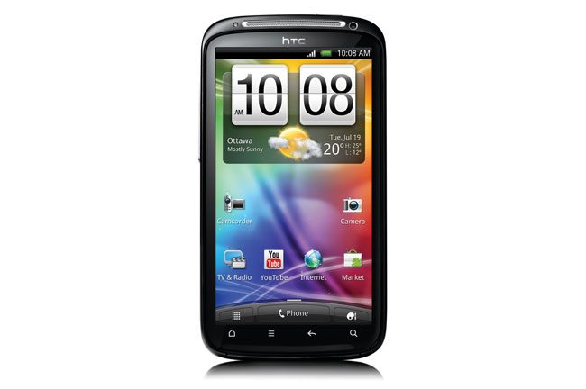 HTC Sensation 4G screen front