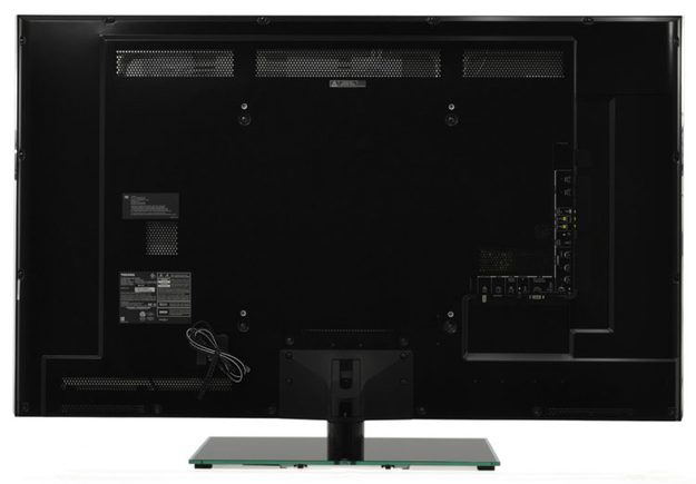 Toshiba 42TL515U Review back inputs