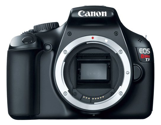 Canon EOS Rebel T3 front sensor
