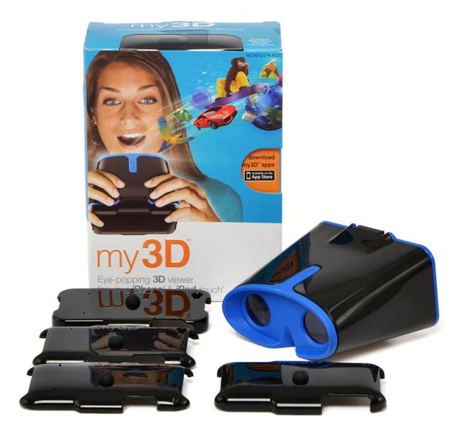 Hasbro my3D viewer package