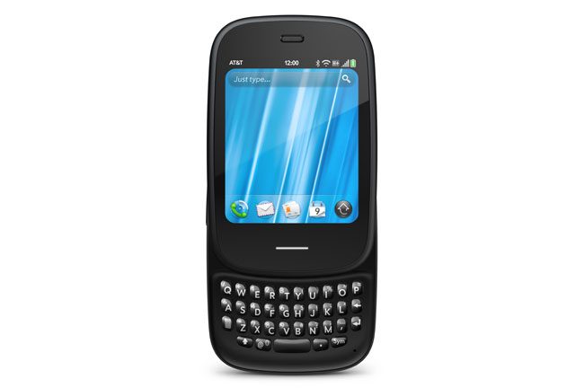 HP Veer black screen front keyboard